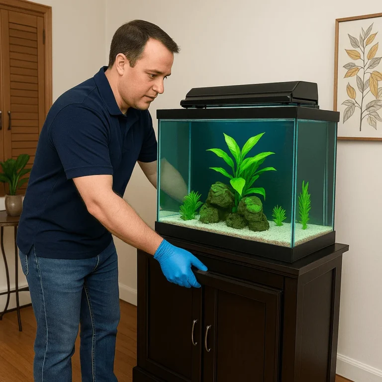 reinstallation & setup step for aquarium